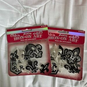 Iron-On Art Appliques Set